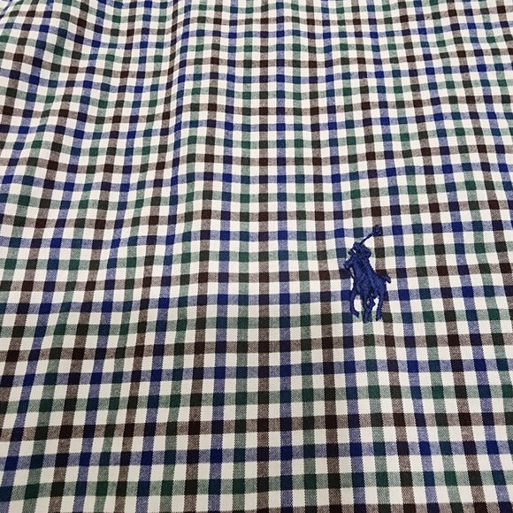 Ralph Lauren Men's Multicolor Plaid Button Down Long Sleeve Shirt Size 2XLT - Picture 3 of 8